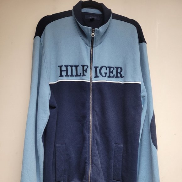 Men's Tommy Hilfiger XL zippered sweater - Picture 1 of 5